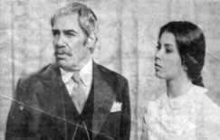Foto: Gilberto Martinho e Fátima na novela Cabocla