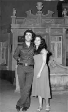 Foto: Fátima Freire e Toni Ramos Peça Teatral "O Pagador de Promessas"